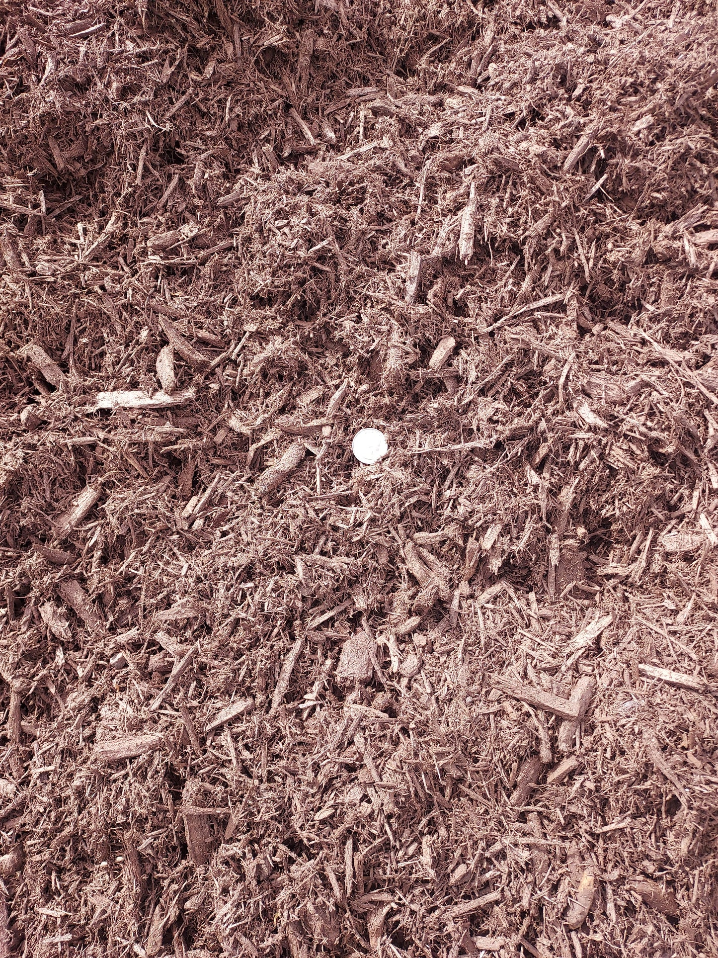 Chocolate Dyed Brown Mulch - Cubic Yard